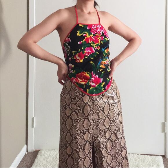 Handmade Traditional Chinese DongBei Floral Top-NA1 - Picture 1 of 13